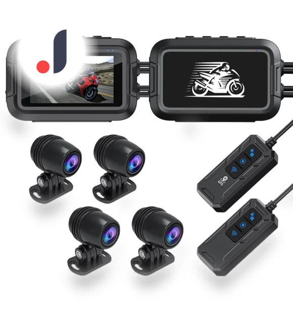 Dual Lens Waterproof Motorcycle Dash Cam — Dashboard Cameras, Chic Home