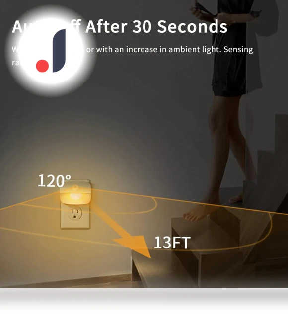 LED Night Light with Motion Sensor — Night Lights, Super Star Mall