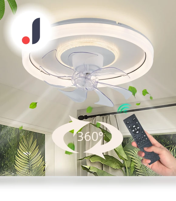 Modern Ceiling Fan with Light — Ceiling Fans & Accessories, Seahorse Home