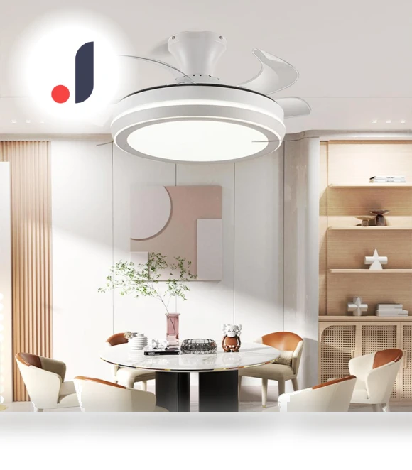 Modern Smart Ceiling Fan Light — Ceiling Fan Lighting Solutions, Seahorse Home