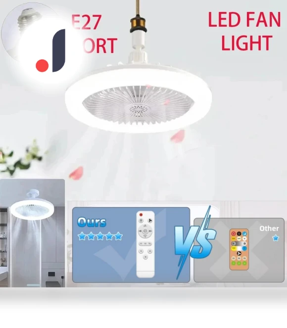 Modern Smart Ceiling Fan — Ceiling Fans & Accessories, Seahorse Home