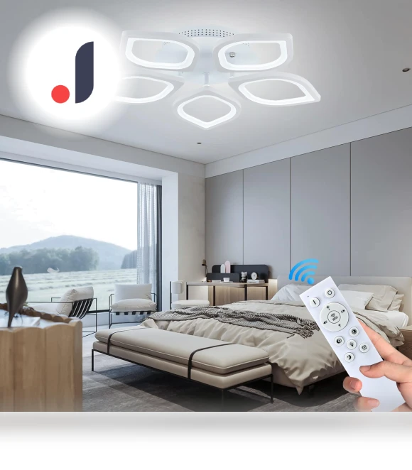 Nordic Modern Smart Ceiling Light — Overhead Lighting, Seahorse Home