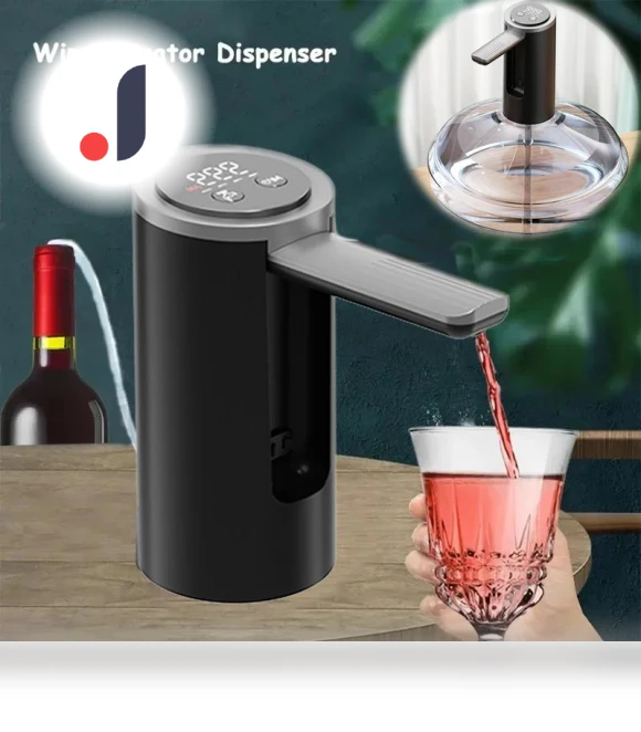 Professional High-Quality Whiskey Pump Dispenser — Decanters, GYROBALL