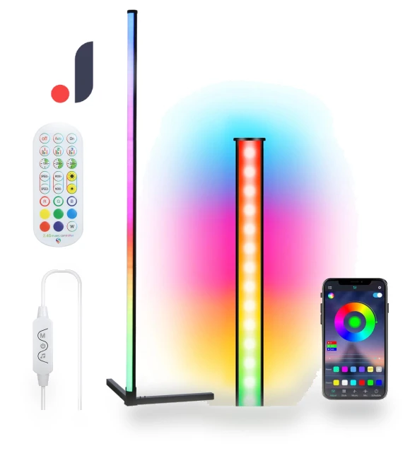RGB Floor Lamp — Standing Lights, Stone Home