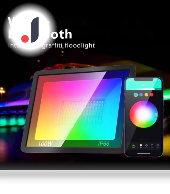 RGB TUYA Floodlight — Outdoor Security & Flood Lighting, AE Selection