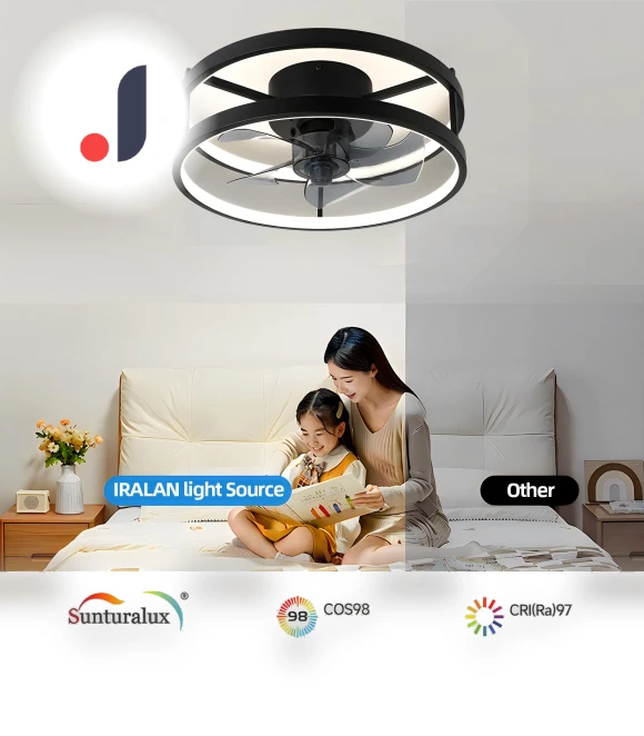 Smart Ceiling Fan with Light — Ceiling Fans, Seahorse Home