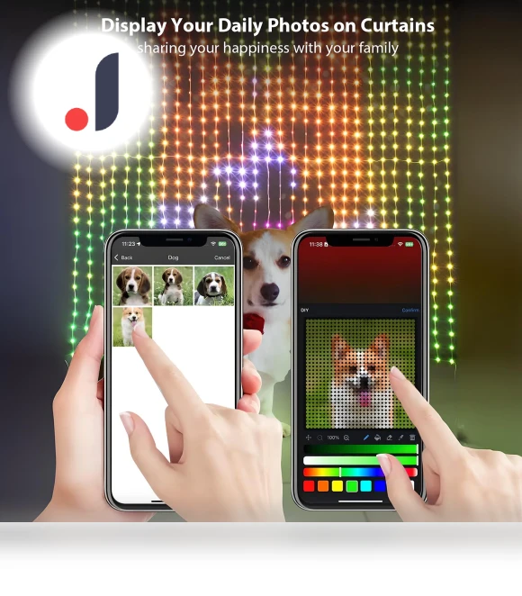 Smart Curtain Lights — String Lights, AE Selection