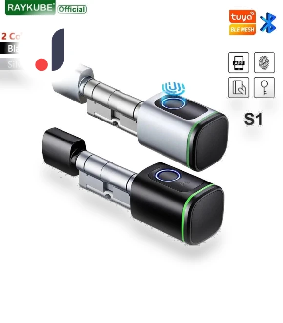 Smart Cylinder Lock with Fingerprint — Smart Home Security, Super Dream Home