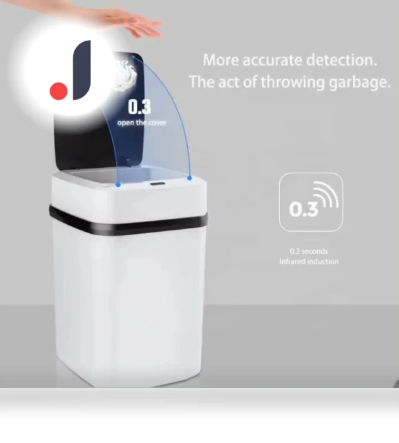 Smart Induction Trash Can — Kitchen Cans, Simplistic Living Home