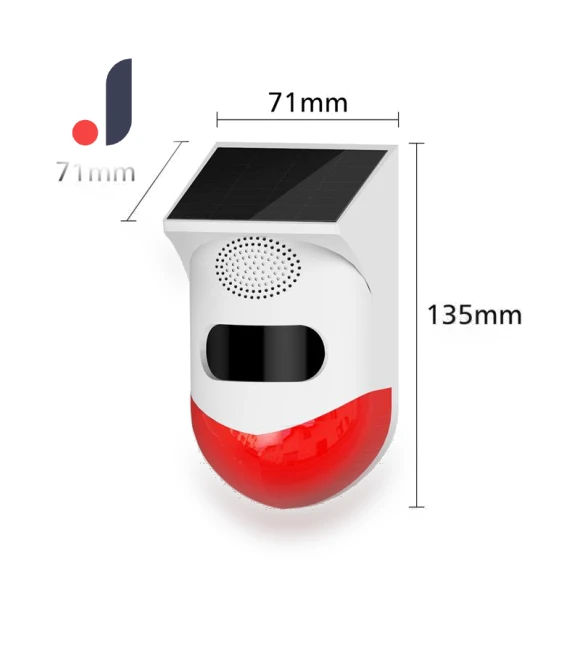 Smart WiFi Infrared Motion Detector with Solar Power — Motion Sensors, Comfort Homeware