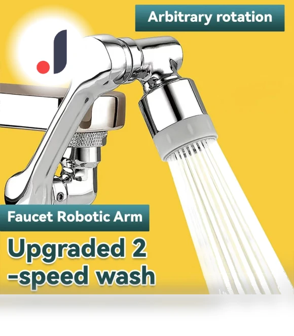 Universal 1440° Rotating Robotic Arm Faucet Extension — Aerators, Cozy Cottage-Relax