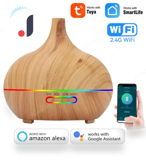 WiFi Air Humidifier with Essential Oil Diffuser — Diffusers, Super Dream Home
