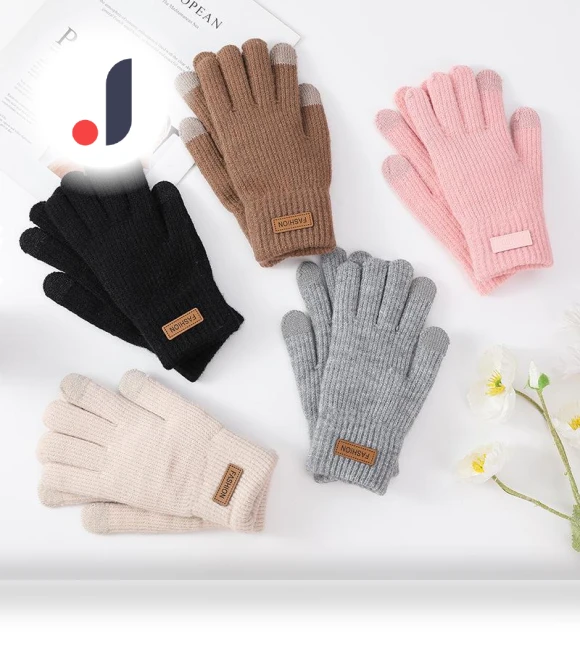 Winter Knitted Touchscreen Gloves — Cold Weather Gloves, Warm Land
