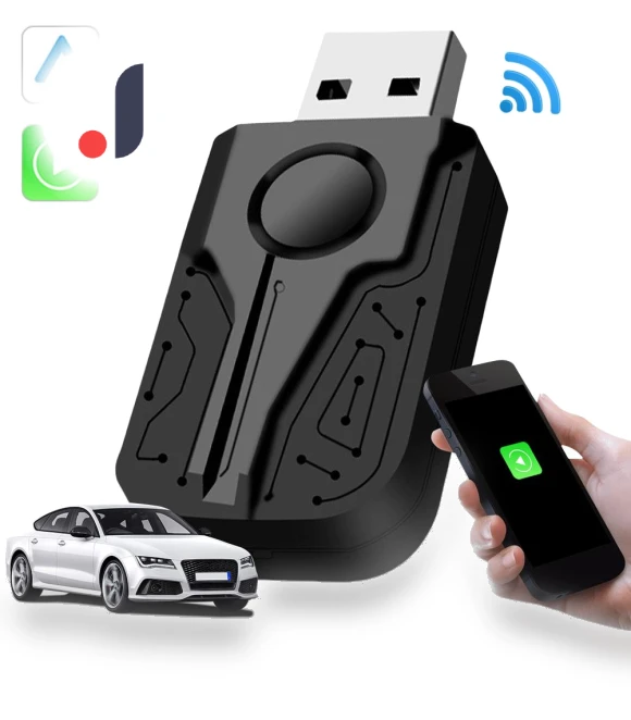 Wireless Adapter for CarPlay and Android Auto — Car Accessories & Gadgets, Chic Home