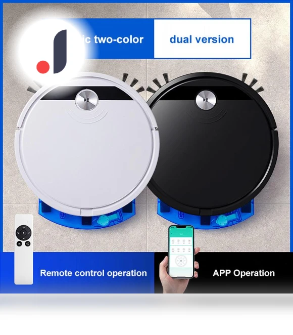 3-in-1 Super Quiet Robot Vacuum — Smart Cleaning Robots, JOHO - CarGear