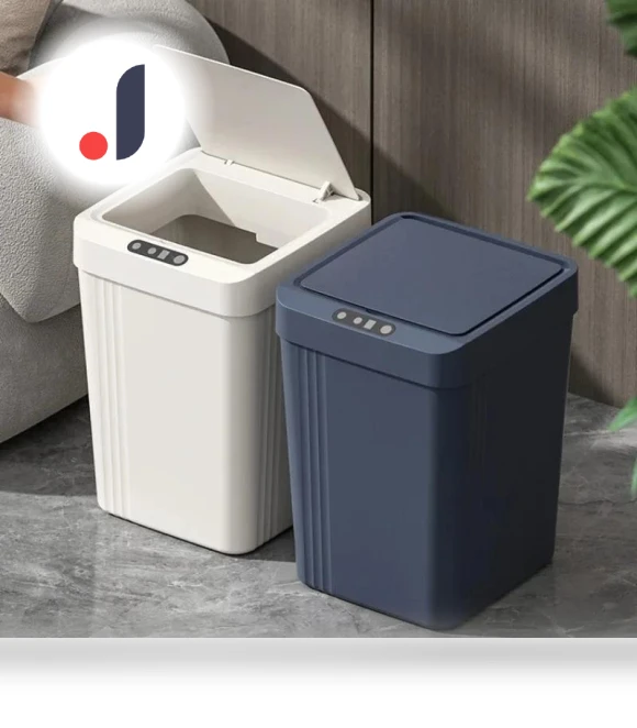 Automatic Lid Opening Smart Sensor Trash Can — Kitchen Cans, Super Dream Home