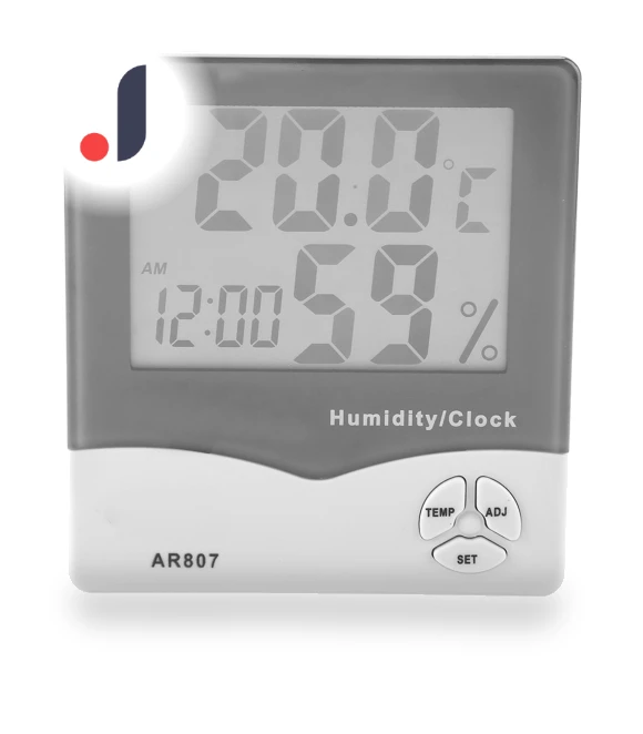 Digital Thermometer-Hygrometer — Humidity Meters, TOMTOP JMS