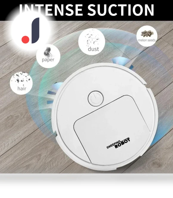 Mini Intelligent Sweeping Robot Vacuum — Smart Cleaning Robots, Good Figure
