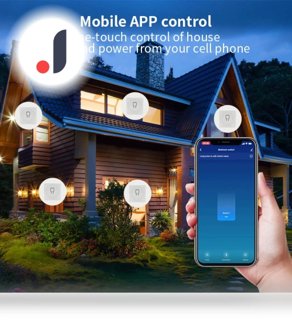 Mini Wi-Fi Smart Switch 2 Way Control — Smart Home Hubs & Controllers, Home Of Auto Parts