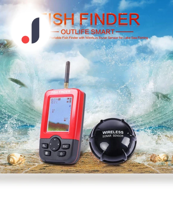 Portable Wireless Sonar Fish Finder — Fishfinders, Seahorse Home