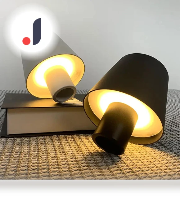 Rechargeable LED Table Lamp — Desk & Table Lighting, JOHO - CarGear