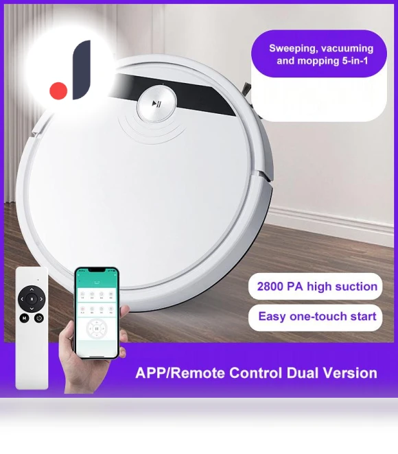 Robot Vacuum Cleaner 3-in-1 — Smart Cleaning Robots, JOHO - CarGear