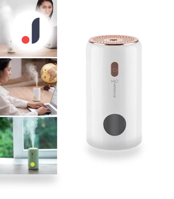 Silent Mini Air Humidifier — Air Moisturizers, Cozy Cottage-Relax