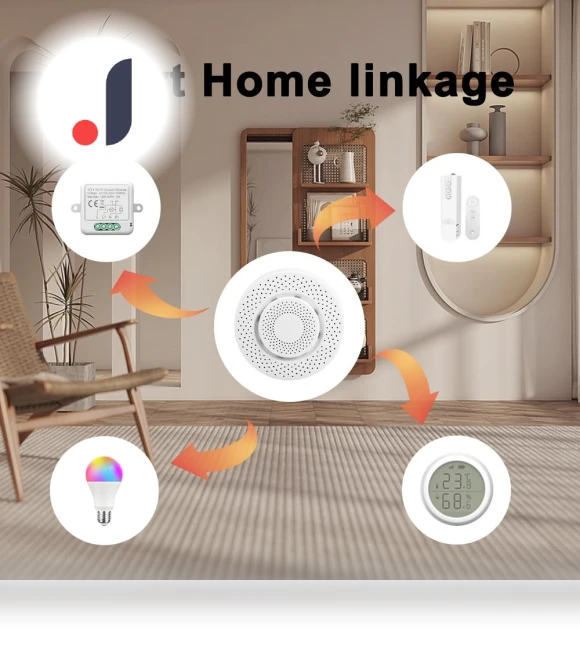 Smart Air Quality Monitor — Home Climate Control, Tuya
