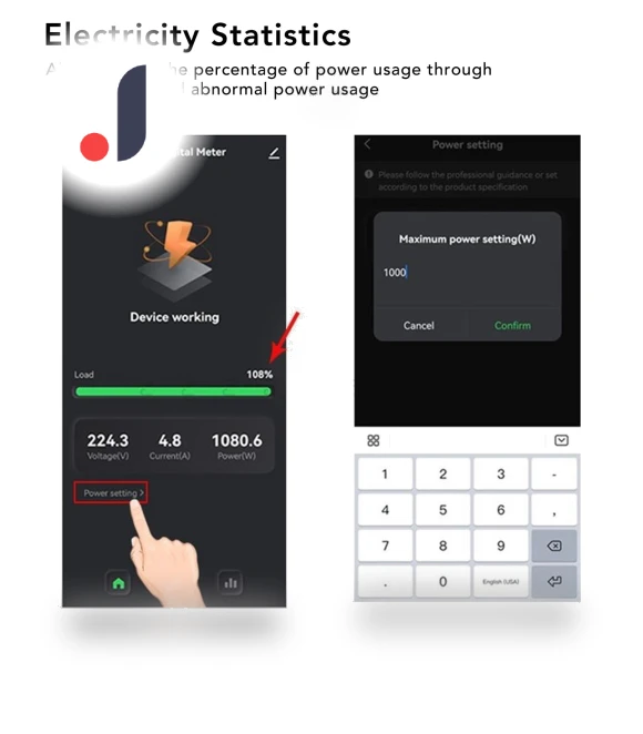 Smart Energy Meter — Home Climate Control, Cozy Cottage-Relax