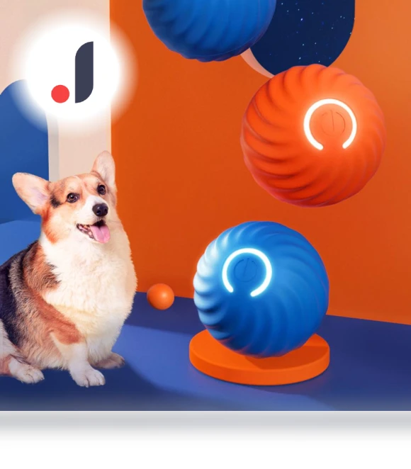 Smart Pet Toy Ball — Interactive Animal Companions, Good Household Items