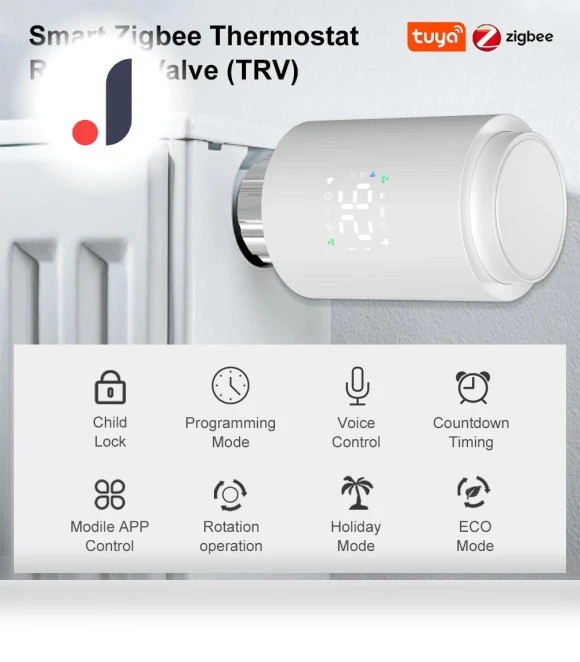 Smart Radiator Thermostat Valve — Smart Home Modules, Home Textile Home Decoration