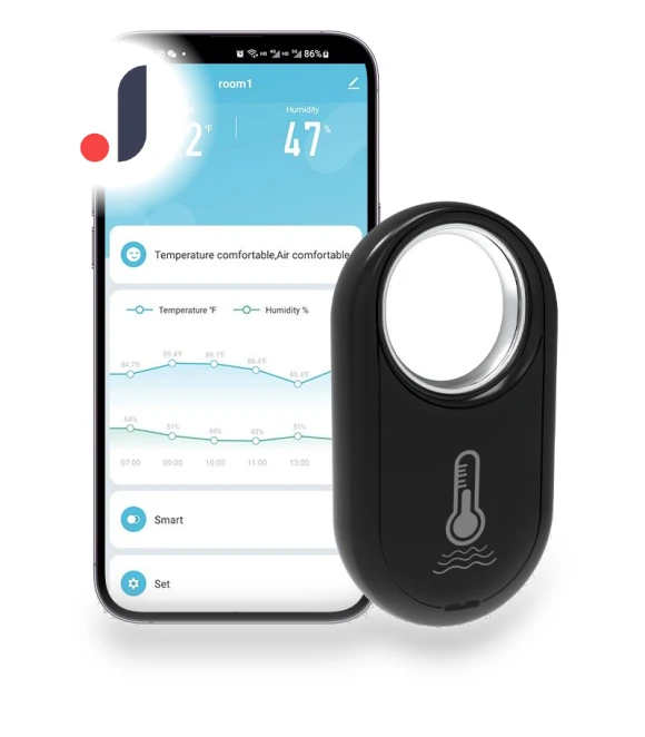 Smart Temperature Humidity Sensor — Home Climate Control, Tuya