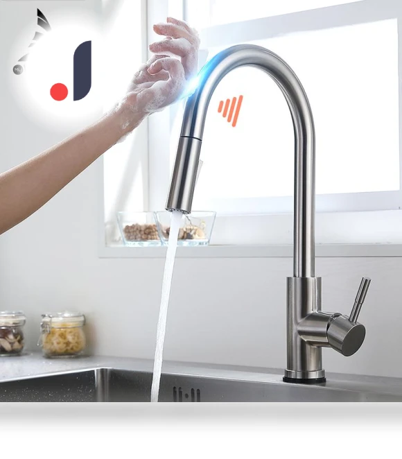 Smart Touch Kitchen Faucet — Smart-Touch Kitchen Faucets, JOHO - CarGear