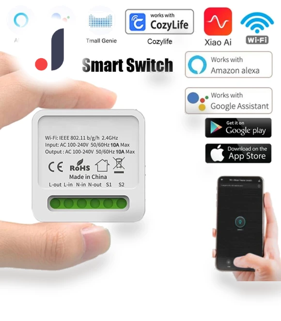 Wi-Fi Smart Switch — Smart Home Hubs & Controllers, Good Household Items