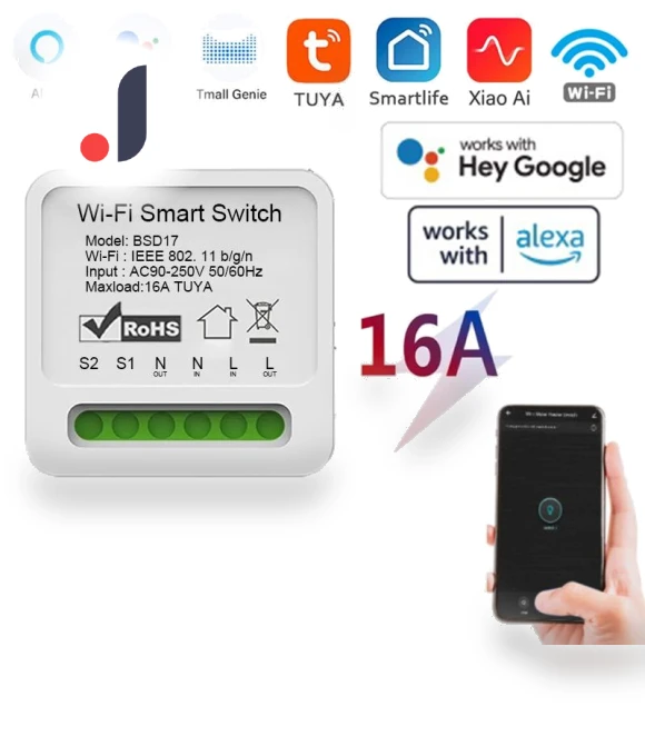 Wifi Smart Switch 2 Way Wireless Control — Dimmer Switches, Good Household Items