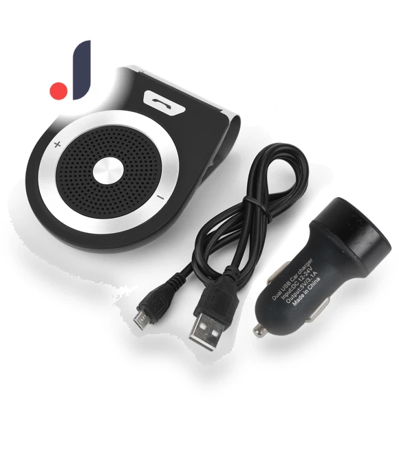 Wireless Bluetooth Hands-Free Car Kit with Sun Visor Clip — Phone Accessories, VehicleKit