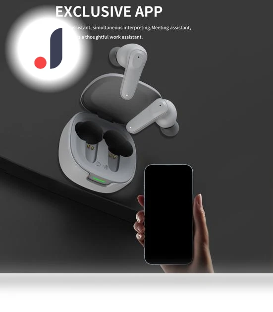 Wireless Headphones with Two-Way Voice Translator — Headsets, CAR COME