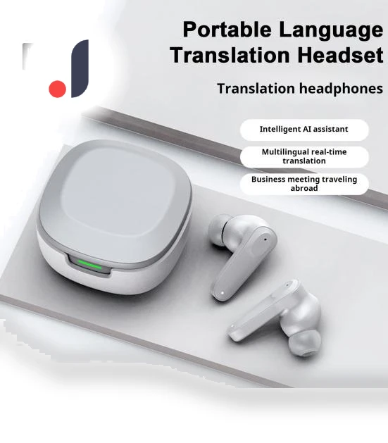 Wireless Headphones with Two-Way Voice Translator — Headsets, Phone Needs
