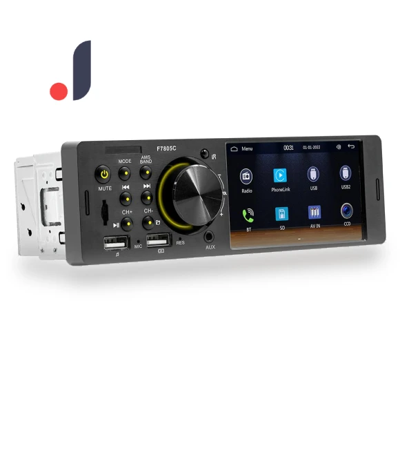 1 Din 4.1-inch Touch Screen Car Radio — Car Installation Essentials, Auto Launcher