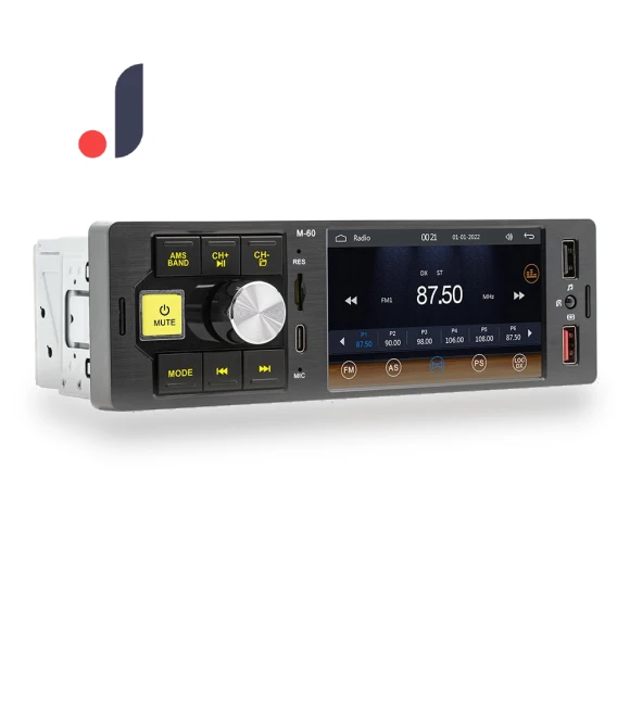 1 Din 4.1 Touch Screen Car Radio Receiver — Stereo Receivers, Auto Launcher