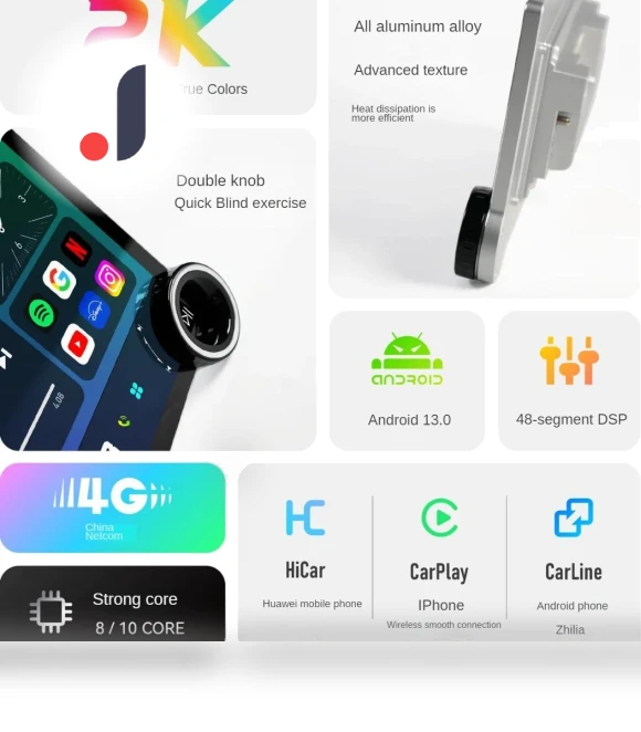 11.8-inch Android Car Radio — Stereo Receivers, Auto Launcher