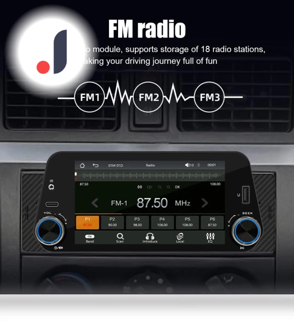 5-inch Wireless Car Navigation Stereo — Stereo Receivers, Auto Launcher