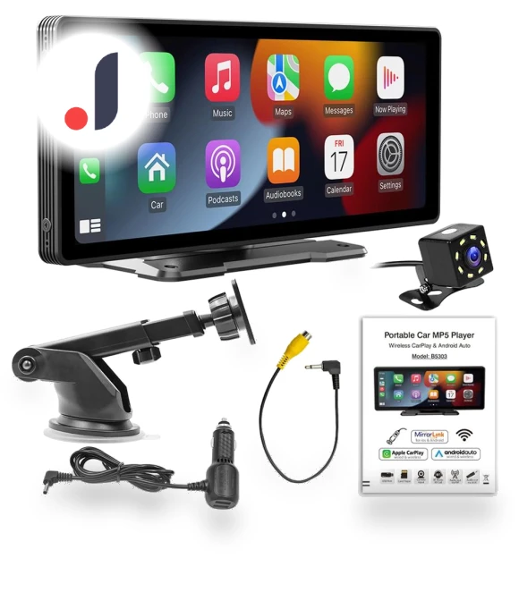 9.3-inch Wireless Carplay Android Auto Car Radio — Stereo Receivers, JOHO