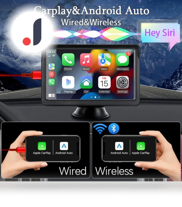 9-inch Car Multimedia Player — Stereo Receivers, Auto Launcher