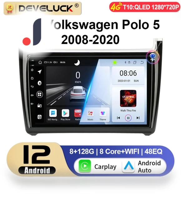 Android 12 Car Radio — Stereo Receivers, Auto Accessories Home