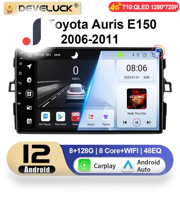 Android 12 Car Radio — Stereo Receivers, Auto Accessories Home