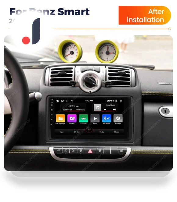 Android Car Multimedia Video Player GPS — Stereo Receivers, Auto Launcher