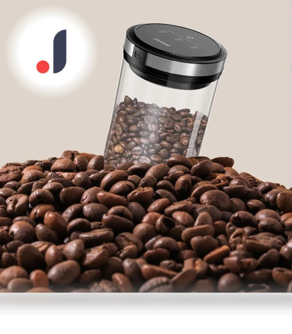 Automatic Vacuum Coffee Container — Coffee Pod Holders, Topmartbuy