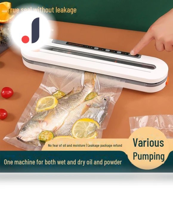 Compact Automatic Vacuum Sealer — Vacuum Bags, Perfect choice for your home