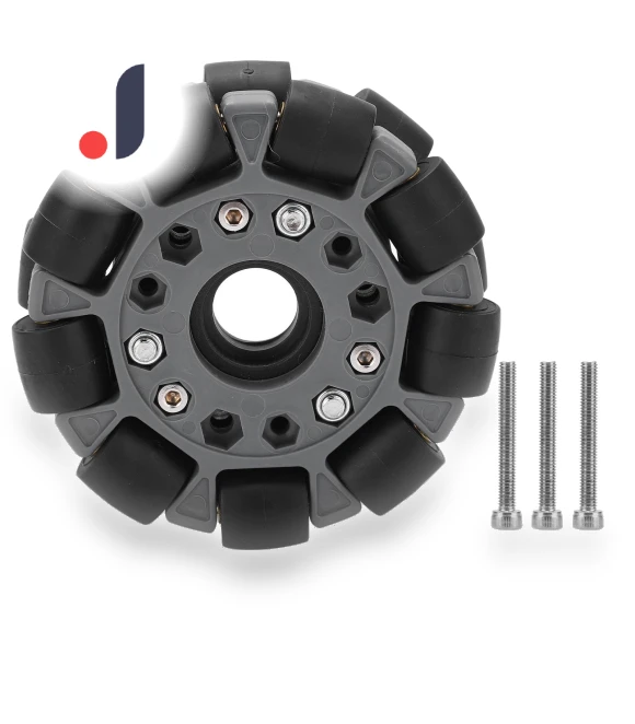 Double Plastic Omnidirectional Wheel — Robotic Enhancements, TOMTOP JMS